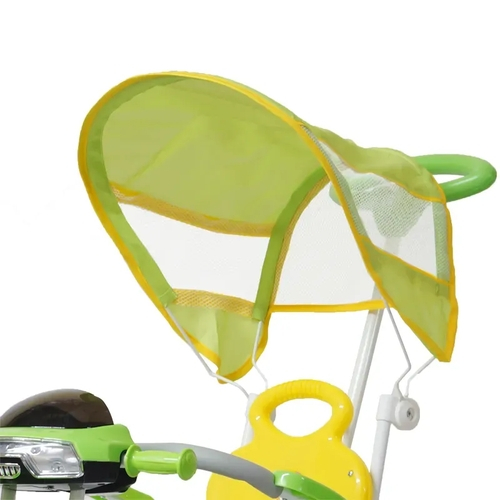 Triciclo Motoca Infantil Passeio com Empurrador Pedal Luz Som