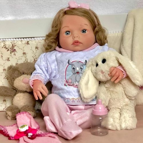 Boneca Bebê Reborn Doll Realist Yasmin Sid Nyl 1172