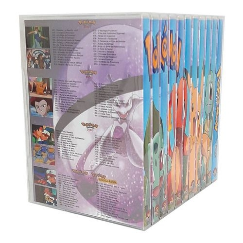 DVD Pokémon 3ª Temporada Completa e Dublada