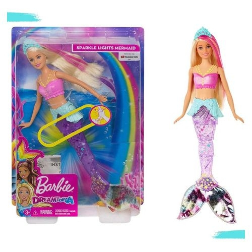 Cauda de sereia para boneca barbie