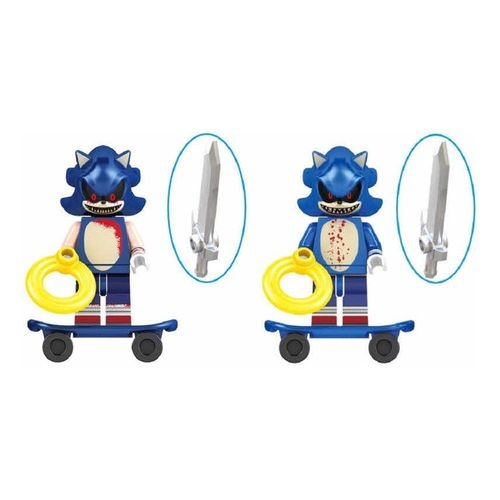 Boneco Sonic De Lego