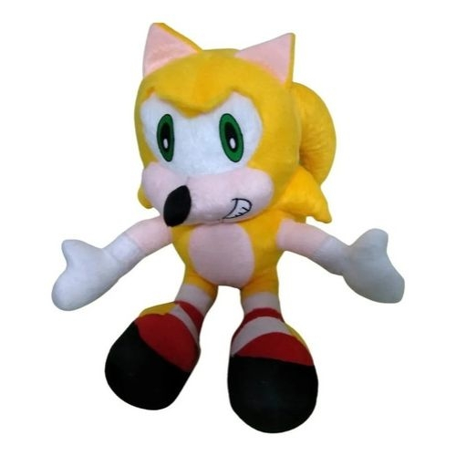 Boneco De Pelúcia Sonic 50cm Lançamento Pronta Entrega