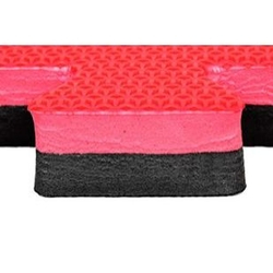 Kit Home Tatame Profissional 30mm + Original Tatamis Yamamura + preto + vermelho Menor preço em Kit Home Tatame Profissional 30mm + Original Tatamis Yamamura + preto + vermelho