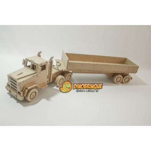 Carreta Madeira Truck Brinquedo: Promoções