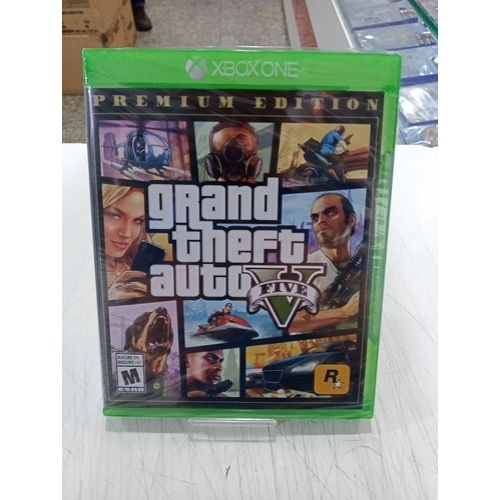 GTA 5 Grand theft Auto V Xbox Premium Mídia Física Lacrado