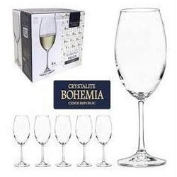Jogo de 6 Taças de Cristal Titanium para Champagne Bohemia 220ml Menor preço em Jogo de 6 Taças de Cristal Titanium para Champagne Bohemia 220ml