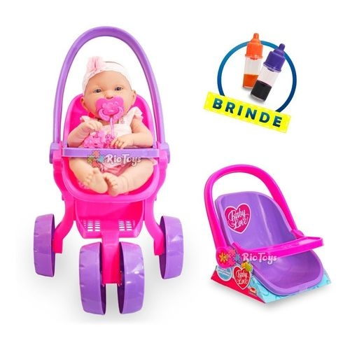 Boneca Baby Bebe Reborn Recem Nascida Carrinho Conforto Em Promocao Ofertas Na Americanas