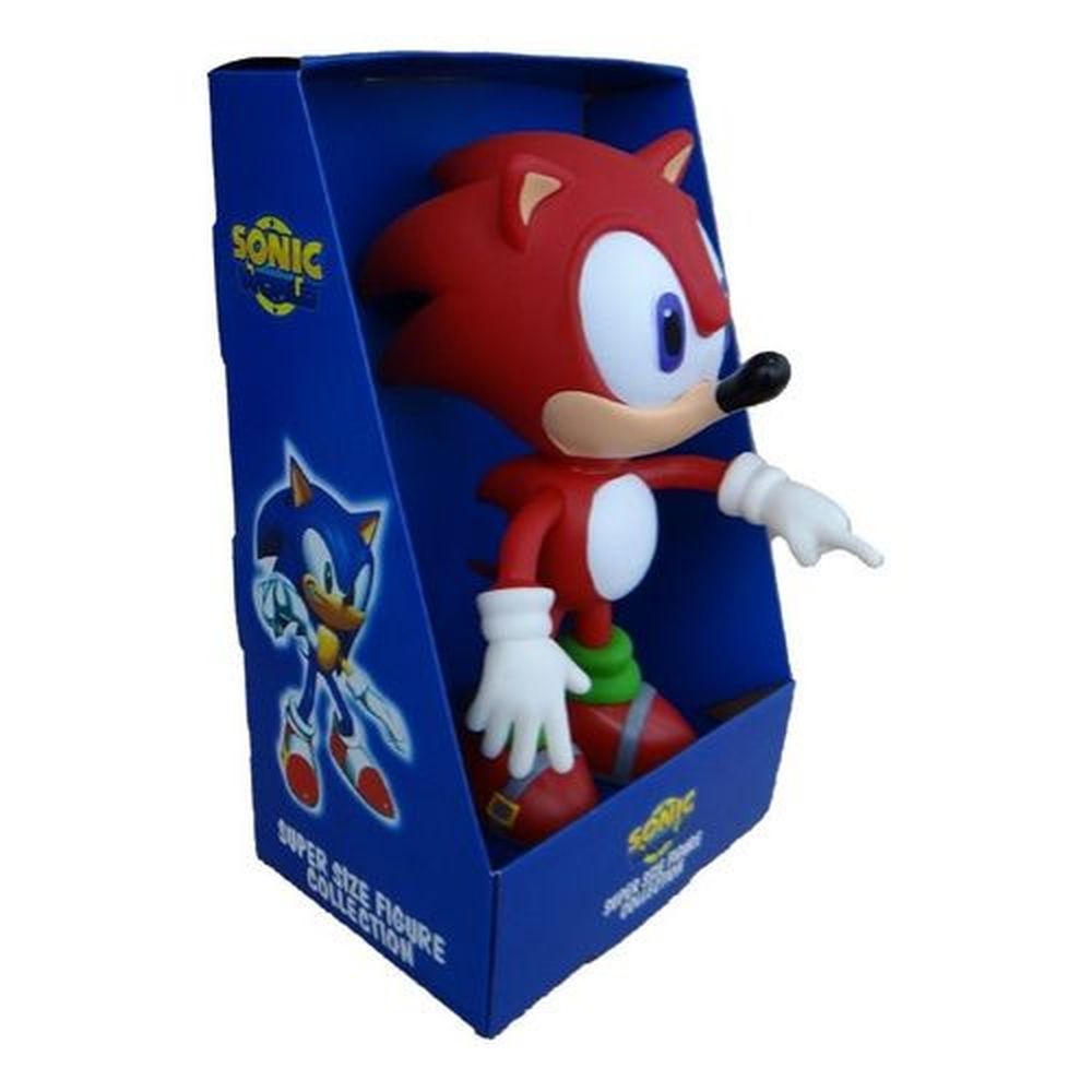 Boneco Action Figure Sonic Vermelho Knuckles 22cm Vinil Articulado