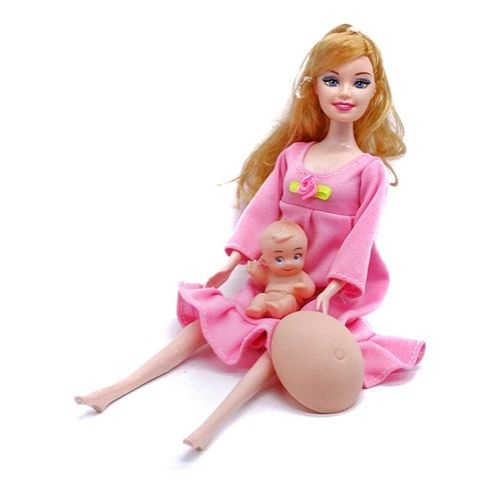 Boneca Gravida Real Amiga Da Barbie Com Bebe Na Barriga 28cm em Promoção na  Americanas