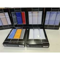 Kit 3 Lenços Masculinos Presidente Puro Algodão. ( Caixa 3 unidades). é boa?