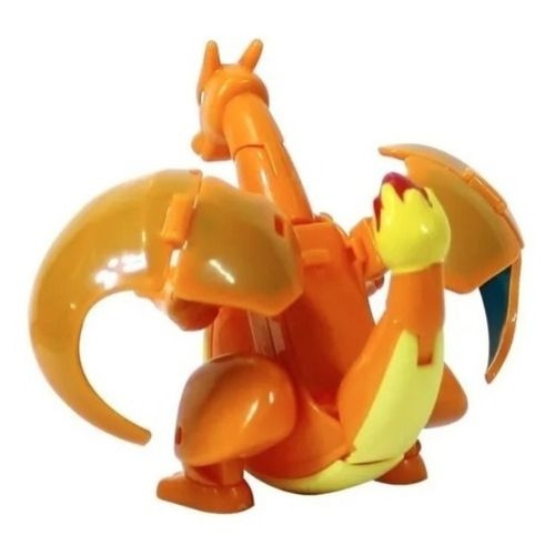 Brinquedo Pokemon Charizard Dentro De Pokebola Tamanho Real