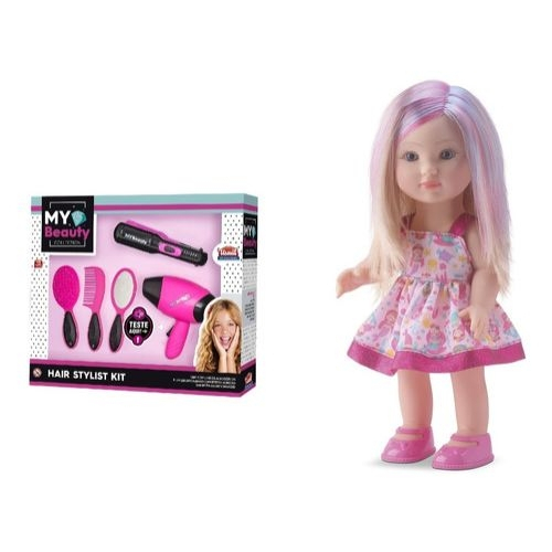 Kit Cabeleireira Acessórios Para Salão Pink em Promoção na Americanas