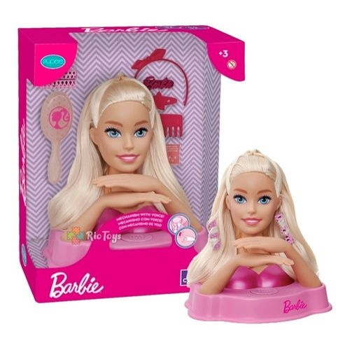 Brinquedo Infantil Da Barbie Com Acessórios De Beleza Barato