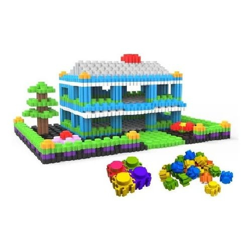 Blocos de Montar 1000 Peças - Brinquedo Infantil Estilo Lego