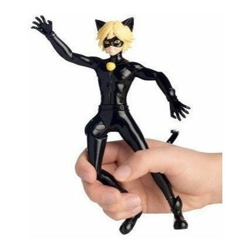 Boneco Miraculous Cat Noir Articulado 1641 no Shoptime