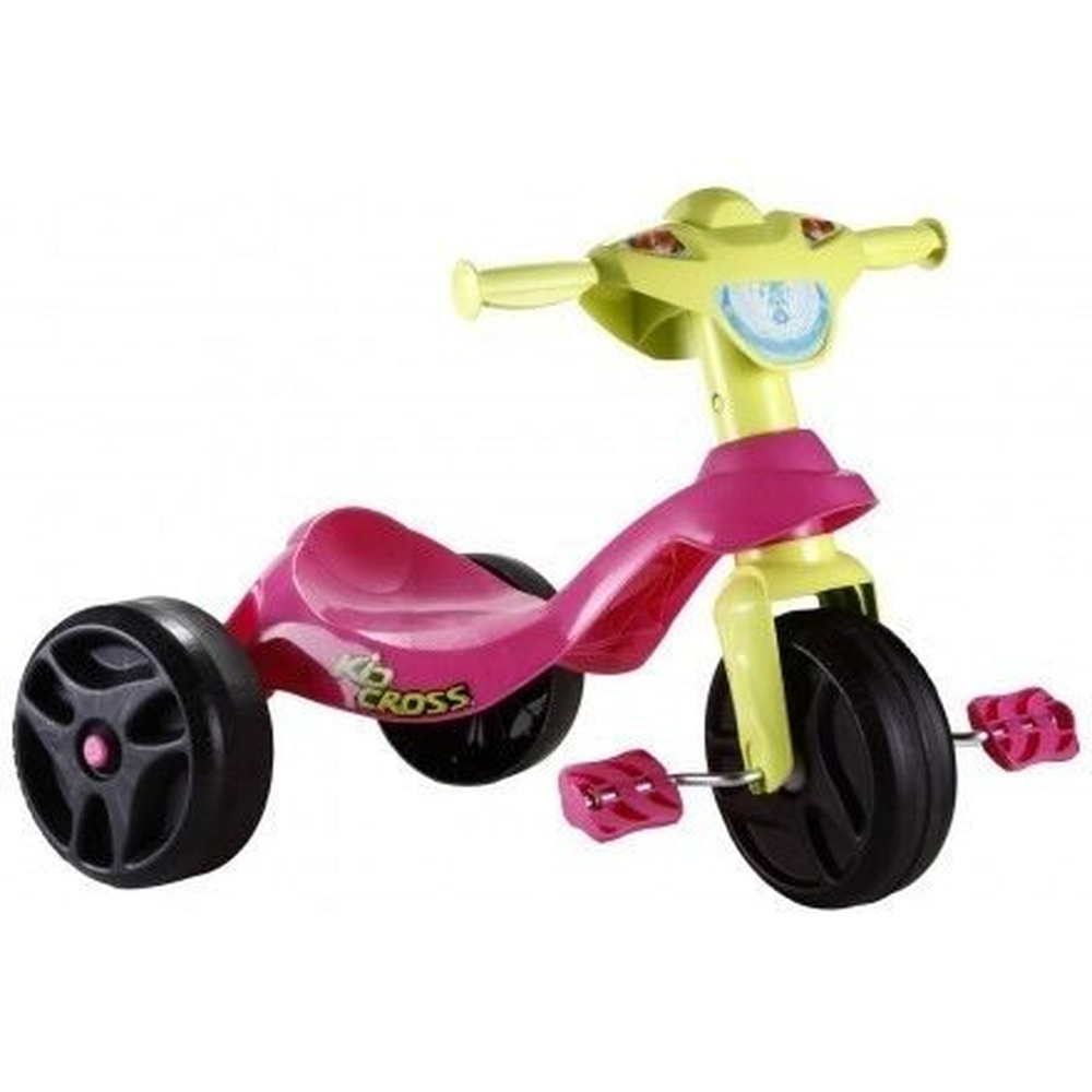 Motoca Triciclo Infantil Rosa Poliplac em Promoção na Americanas