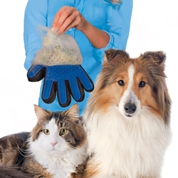 Luva Nano Magnética Tira Pelos Pets Cães Gatos True Touch Menor preço em Luva Nano Magnética Tira Pelos Pets Cães Gatos True Touch