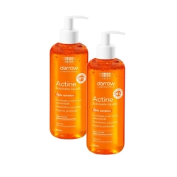 Kit 2x Sabonete Líquido Actine Darrow Antiacne 400ml Menor preço em Kit 2x Sabonete Líquido Actine Darrow Antiacne 400ml