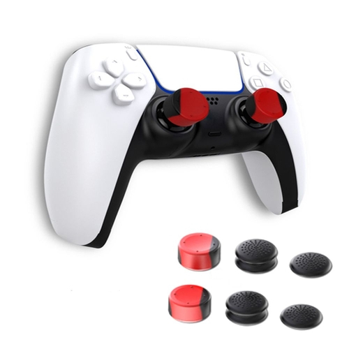 6 Grips Analógico Controle Ps5 Silicone 3 tipos Ipega P5006 na