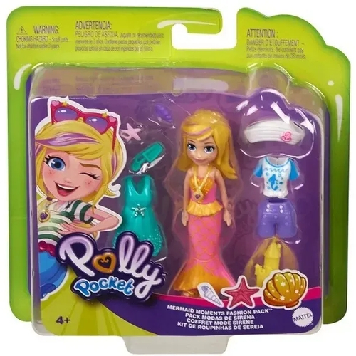 Polly Pocket - Mundo Surpresa Sereias, POLLY POCKET