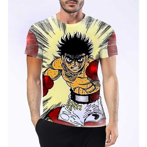 Camiseta Camisa Hajime No Ippo Sendo Boxe Anime Filme 3