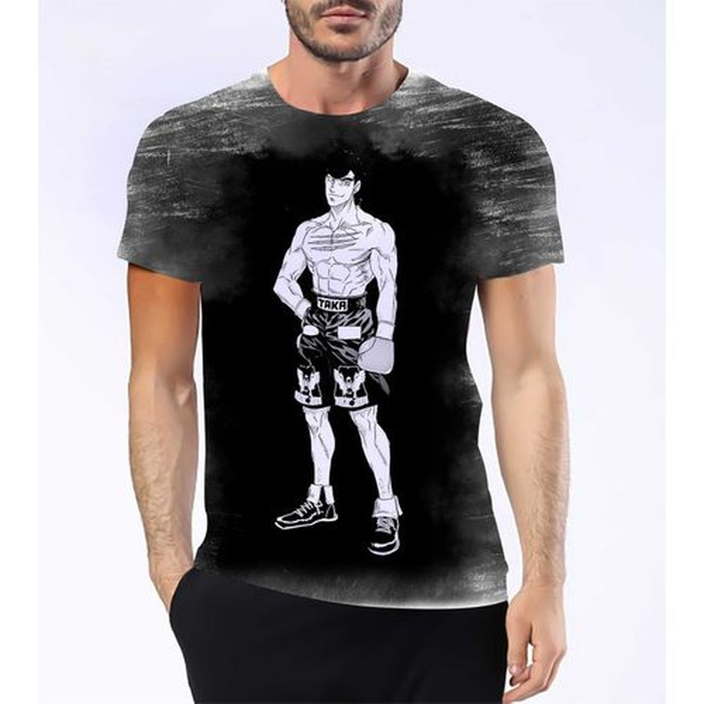 Camiseta Camisa Hajime No Ippo Boxe Takamura Anime Filme