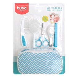Kit Higiene Buba Cuidados para Bebê com Estojo Branco Azul é boa?