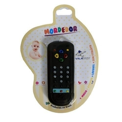 Mordedor Controle Remoto Preto Vila TOY 200-01 Menor preço em Mordedor Controle Remoto Preto Vila TOY 200-01