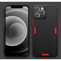 Capa Anti-impacto Emborrachada Para Apple iPhone 12 Pro Max - Preta Menor preço em Capa Anti-impacto Emborrachada Para Apple iPhone 12 Pro Max - Preta
