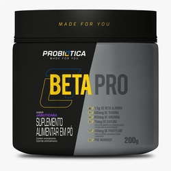 Beta Pro Pre Treino 200g Beta Alanina Probiotica Full Na Americanas Empresas