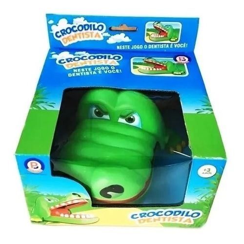 Jogo Crocodilo Dentista Brinquedo Infantil Interativo