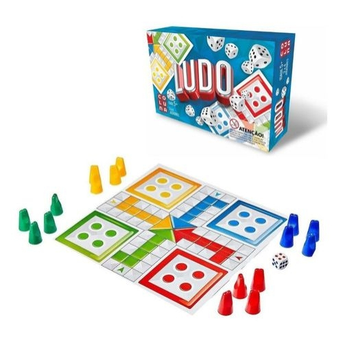 Jogo Tabuleiro Ludo - Coluna em Promoção na Americanas