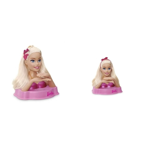 Kit Busto de Boneca Barbie mais Glitter e Maquiagem Pupee em Promoção na  Americanas