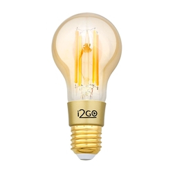 Lâmpada Inteligente Smart Lamp I2GO Vintage Wi-Fi LED Filamento I2GO Home Menor preço em Lâmpada Inteligente Smart Lamp I2GO Vintage Wi-Fi LED Filamento I2GO Home
