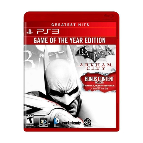 Batman: Arkham City Game of the Year Edition Sony PlayStation 3