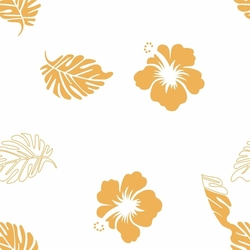 Papel de parede para sala quarto loja hall adesivo branco com flores e costela de adao laranja lavavel vinilico Menor preço em Papel de parede para sala quarto loja hall adesivo branco com flores e costela de adao laranja lavavel vinilico