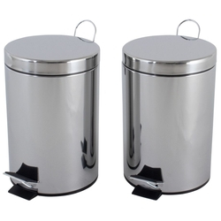 Kit 2 lixeiras aço inox 3 litros Travel Max é boa?