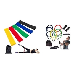Kit 5 Faixas Elástica Thera Band Exerc + Tubing 11 Itens é boa?