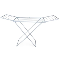Varal Chão c/Abas Aço 1,55x56x90cm - Mor Menor preço em Varal Chão c/Abas Aço 1,55x56x90cm - Mor