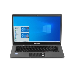 Notebook Multilaser PC134 Legacy Cloud Intel Atom-Z8350 2GB 64GB W10 14" Cinza