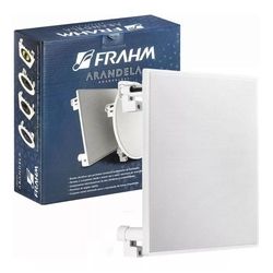 Arandela Quadrada 6 Som Ambiente Embutir Teto Gesso Auto Falante Full Range Borderless 40w Rms Frahm é boa?