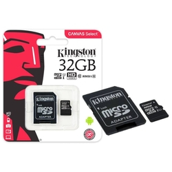 Cartao De Memoria Classe 10 Kingston Sdcs/32gb Micro Sdhc 32gb 80r/10w Uhs-i U1 Canvas Select é boa?