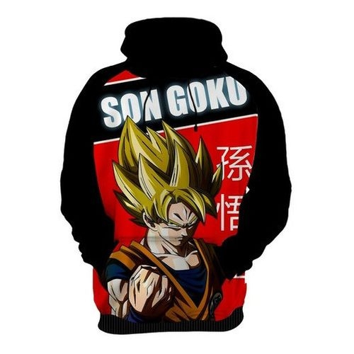supreme kid goku moletom com capuz