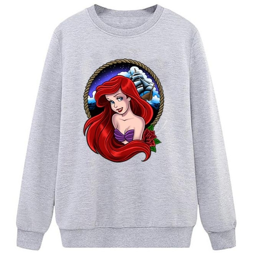 the little mermaid moletom com capuz