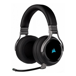 Headset Gamer Corsair Virtuoso RGB Wireless Preto 7.1 Drivers 50mm, CA-9011185-NA Menor preço em Headset Gamer Corsair Virtuoso RGB Wireless Preto 7.1 Drivers 50mm, CA-9011185-NA