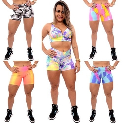 Kit c/ 05 Shorts de Suplex Cós Médio - Roupas de Academia em Atacado Menor preço em Kit c/ 05 Shorts de Suplex Cós Médio - Roupas de Academia em Atacado