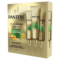 Ampola Capilar Restauração Resgate Instantâneo 3un 15ml Pantene é boa?