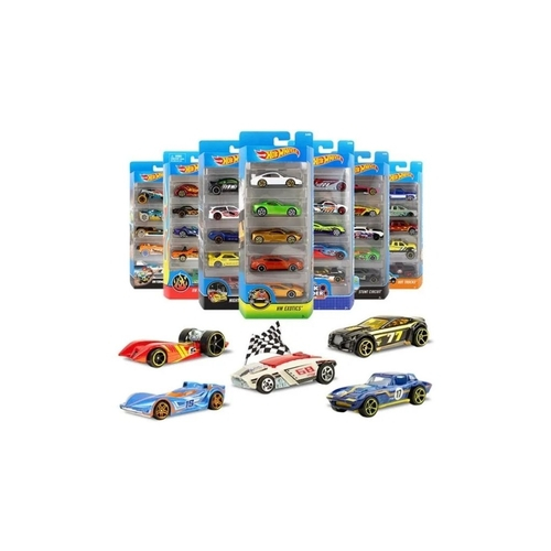 Carrinho Hot Wheels Kit Com 5 Carrinhos Mattel em Promoção na Americanas