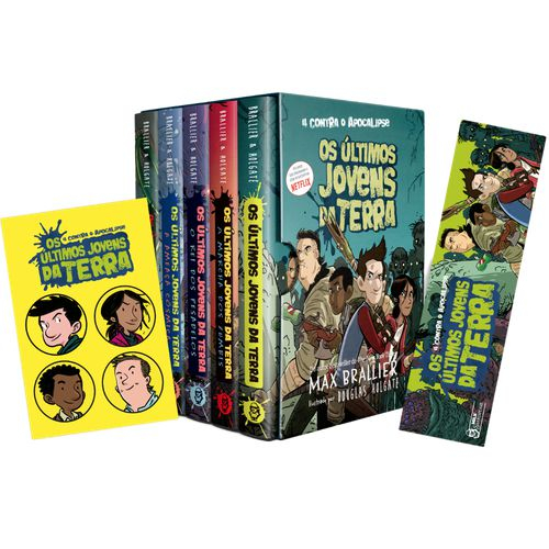 Box Os Últimos Jovens da Terra 1ª Ed Exclusivo Submarino