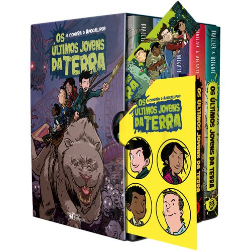 Box Os Últimos Jovens da Terra 1ª Ed Exclusivo Submarino